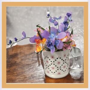 Vintage Atomic Metal Flour Sifter White with‎ Red Black  Diamond Pattern